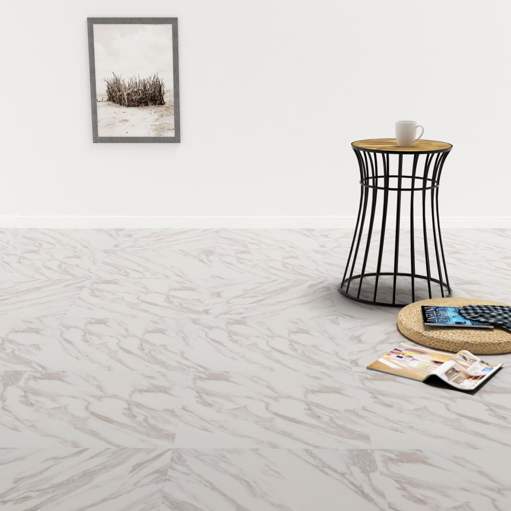 8719883570099_m_en_hd_1 vidaXL Self-adhesive PVC Flooring Planks 5.11 m? White Marble - Image 1