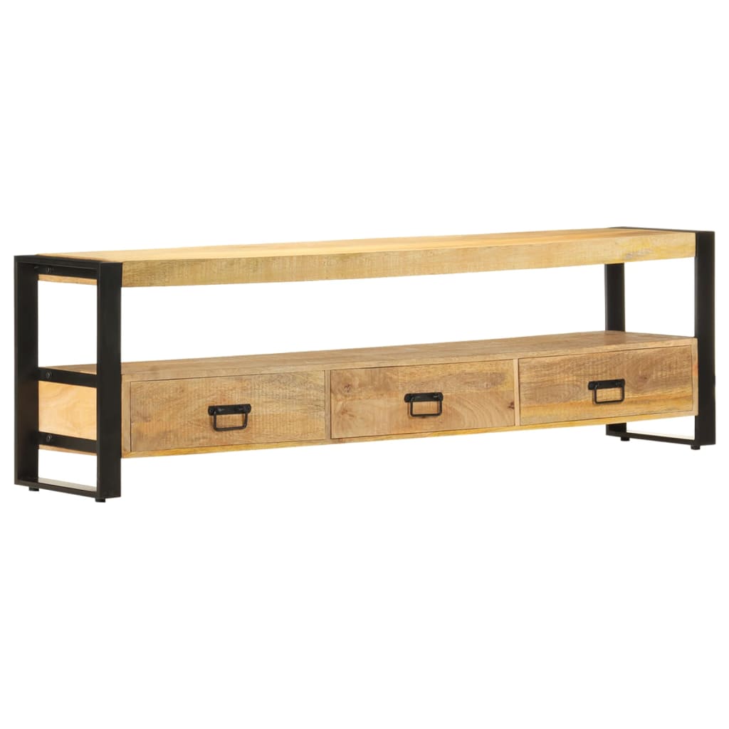8719883570426_a_en_hd_1 vidaXL TV Cabinet 150x30x45 cm Solid Mango Wood - Image 1