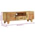 vidaXL Hand Carved TV Cabinet 120x30x40 cm Solid Reclaimed Wood - Image 10