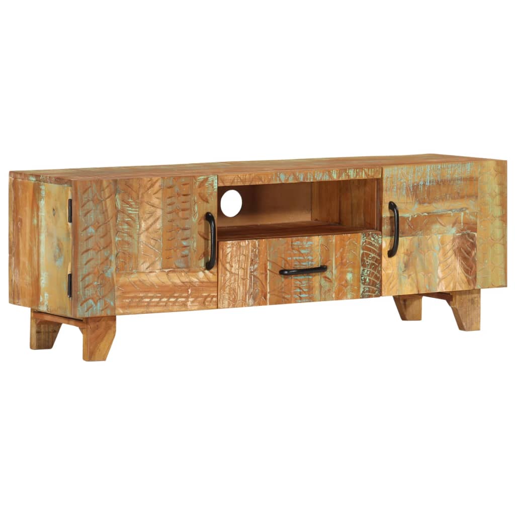 8719883570457_g_en_hd_9 vidaXL Hand Carved TV Cabinet 120x30x40 cm Solid Reclaimed Wood - Image 11
