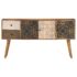 vidaXL Sideboard with Printed Pattern 130x30x70 cm Solid Mango Wood - Image 2