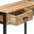 vidaXL Console Table 90x30x75 cm Solid Mango Wood - Image 6