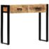 vidaXL Console Table 90x30x75 cm Solid Mango Wood - Image 10
