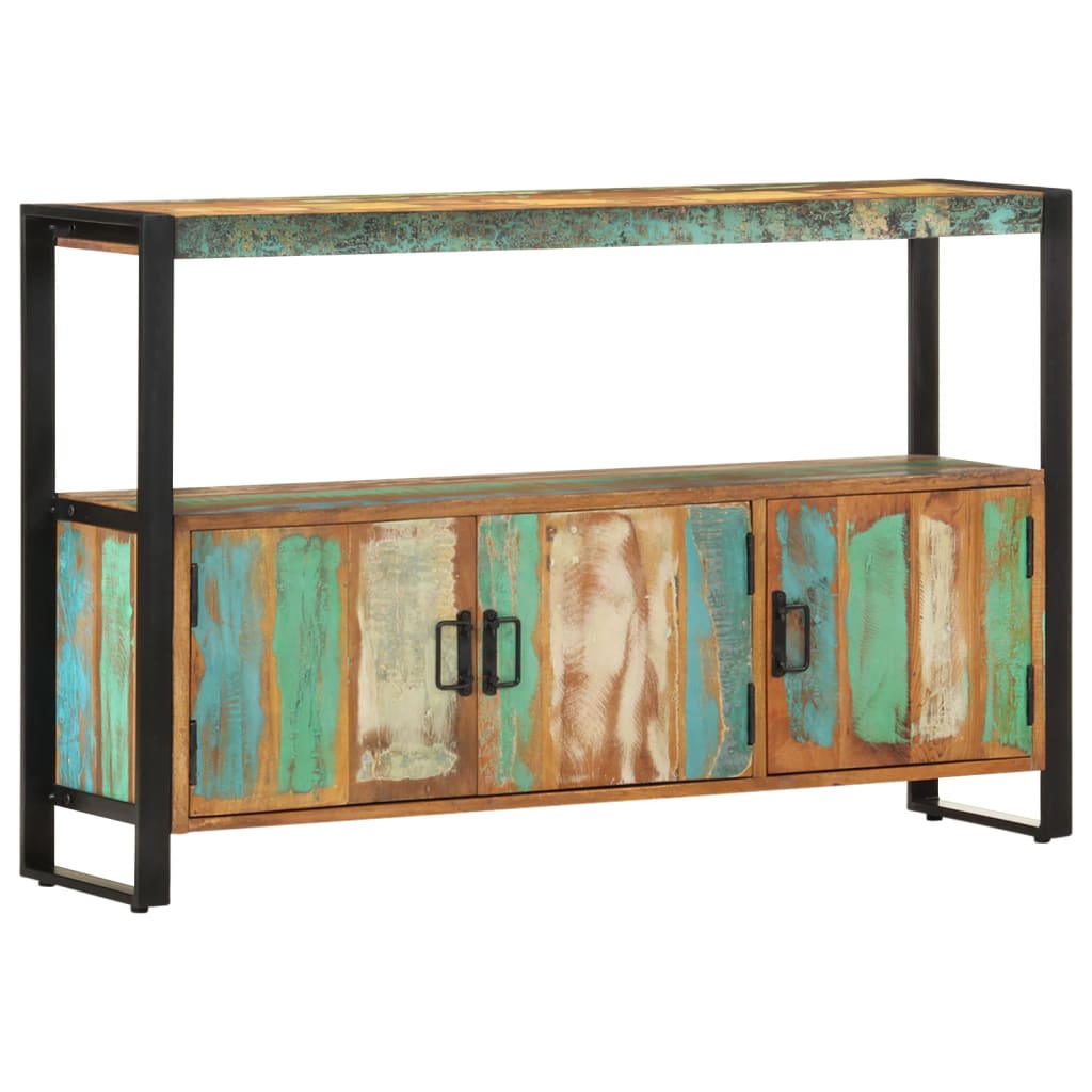 8719883570587_a_en_hd_1 vidaXL Sideboard 120x30x75 cm Solid Reclaimed Wood - Image 1