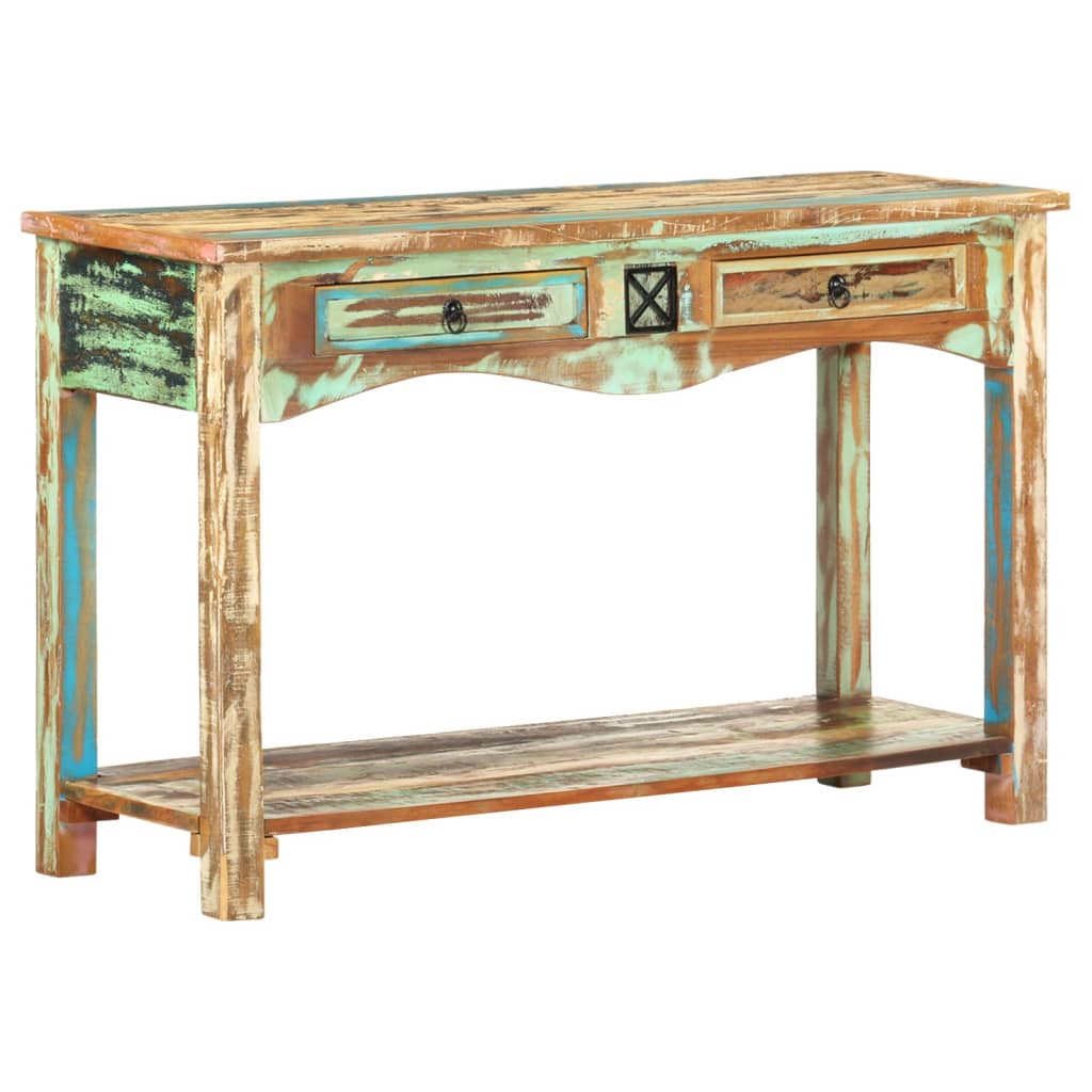 8719883570617_a_en_hd_1 vidaXL Console Table 120x40x75 cm Solid Reclaimed Wood - Image 1