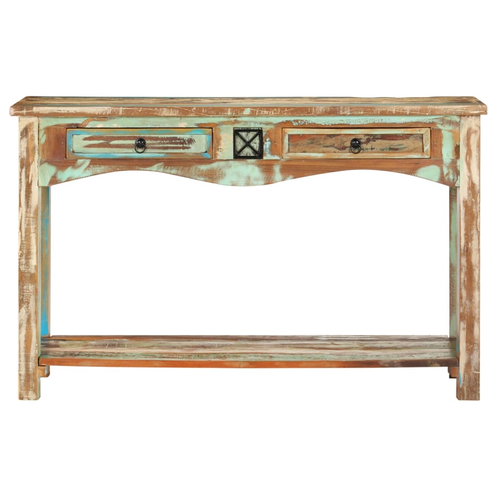 8719883570617_g_en_hd_1 vidaXL Console Table 120x40x75 cm Solid Reclaimed Wood - Image 2