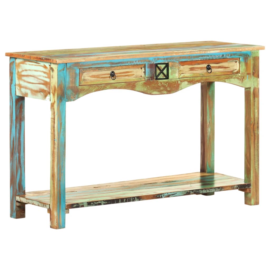 8719883570617_g_en_hd_7 vidaXL Console Table 120x40x75 cm Solid Reclaimed Wood - Image 9