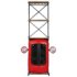 vidaXL Tractor Wine Cabinet 49x31x172 cm Solid Wood Mango - Image 2