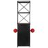 vidaXL Tractor Wine Cabinet 49x31x172 cm Solid Wood Mango - Image 5
