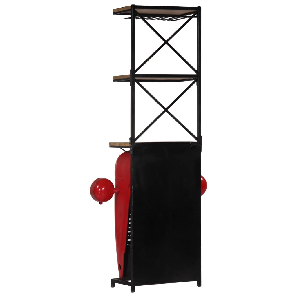 8719883570822_g_en_hd_4 vidaXL Tractor Wine Cabinet 49x31x172 cm Solid Wood Mango - Image 6