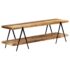 vidaXL TV Cabinet 160x40x50 cm Solid Mango Wood