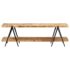 vidaXL TV Cabinet 160x40x50 cm Solid Mango Wood - Image 2