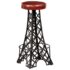 vidaXL Bar Stools 2 pcs Real Leather - Image 2