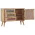 vidaXL Sideboard 100x30x75 cm Solid Mango Wood - Image 4