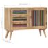 vidaXL Sideboard 100x30x75 cm Solid Mango Wood - Image 8