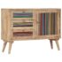 vidaXL Sideboard 100x30x75 cm Solid Mango Wood - Image 9