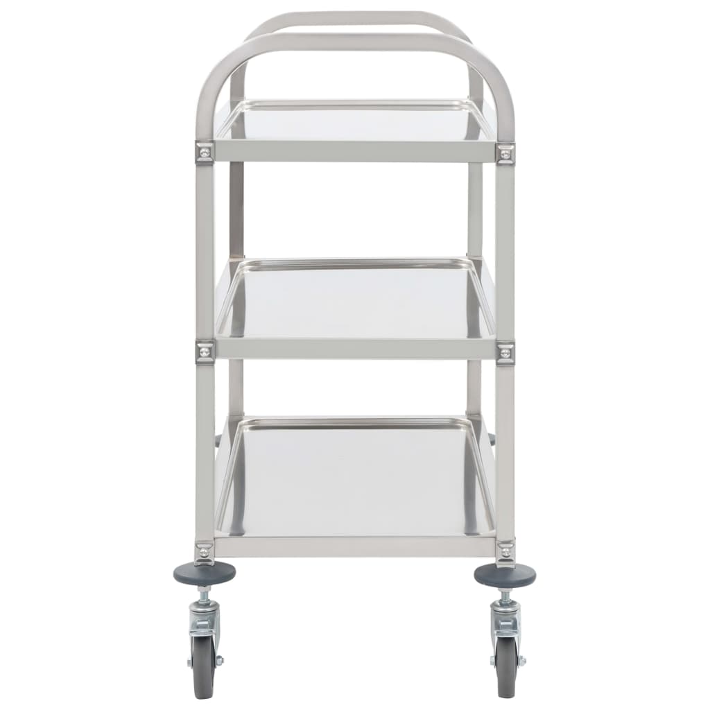 8719883571621_g_en_hd_2 vidaXL 3-Tier Kitchen Trolley 96.5x55x90 cm Stainless Steel - Image 3