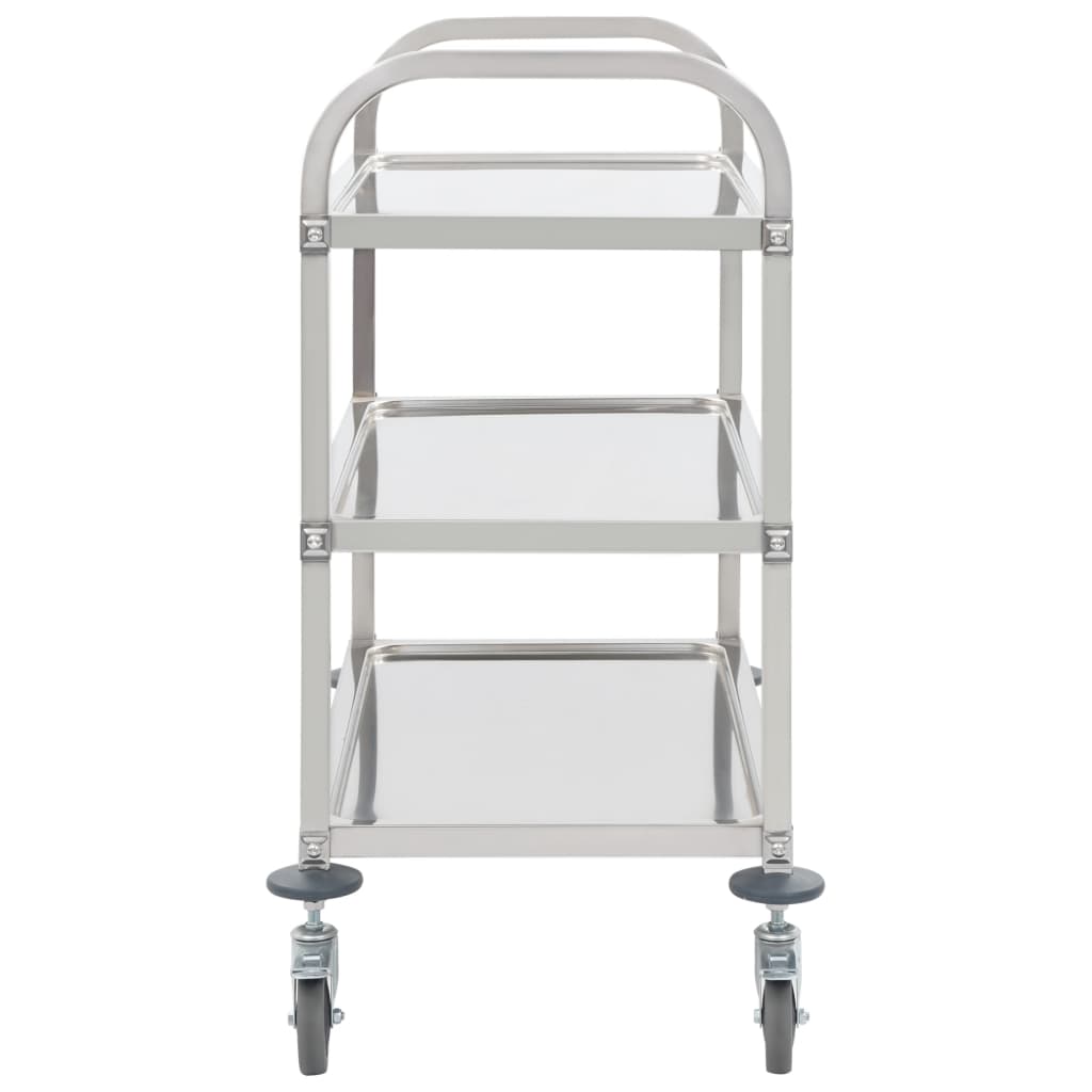 8719883571638_g_en_hd_2 vidaXL 3-Tier Kitchen Trolley 95x45x83.5 cm Stainless Steel - Image 3