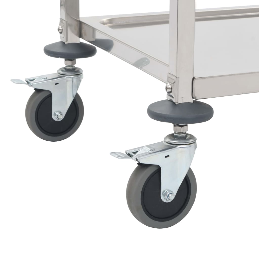 8719883571638_g_en_hd_4 vidaXL 3-Tier Kitchen Trolley 95x45x83.5 cm Stainless Steel - Image 5