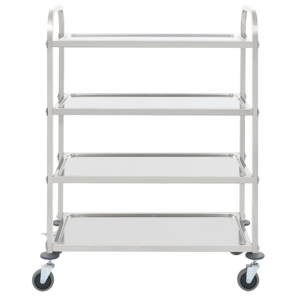 8719883571645_g_en_hd_1 vidaXL 4-Tier Kitchen Trolley 107x55x125 cm Stainless Steel - Image 2