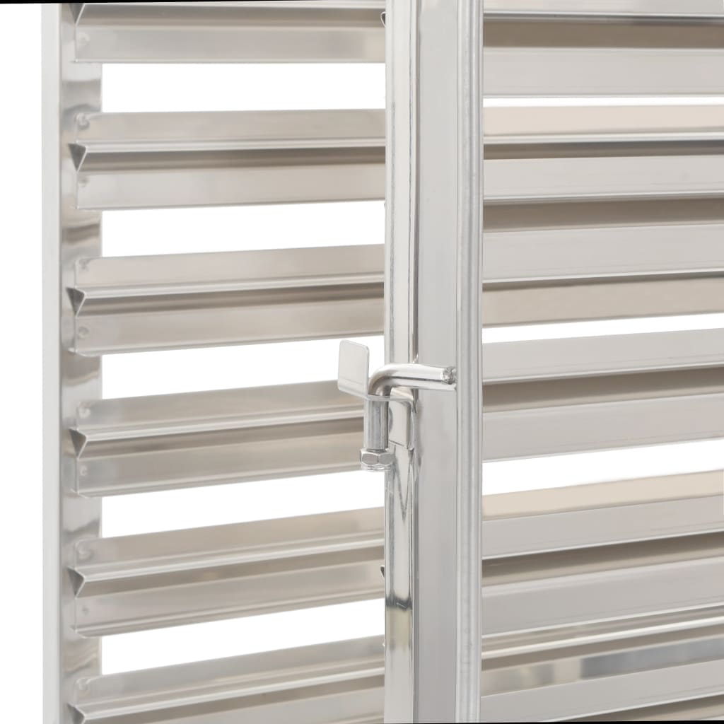 8719883571683_g_en_hd_3 vidaXL Kitchen Trolley for 16 Trays 38x55x163 cm Stainless Steel - Image 4