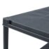 vidaXL Storage Shelf Racks 5 pcs Black 60x30x138 cm Plastic - Image 7