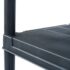 vidaXL Storage Shelf Racks 2 pcs Black 250 kg 80x40x180 cm Plastic - Image 6