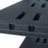 vidaXL Storage Shelf Racks 2 pcs Black 220 kg 90x40x138 cm Plastic - Image 7