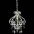 vidaXL Ceiling Lamp with Beads White Round E14 - Image 3