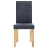 vidaXL Dining Chairs 2 pcs Grey Faux Suede Leather - Image 3
