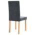 vidaXL Dining Chairs 2 pcs Grey Faux Suede Leather - Image 5