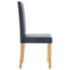 vidaXL Dining Chairs 2 pcs Grey Faux Suede Leather - Image 6