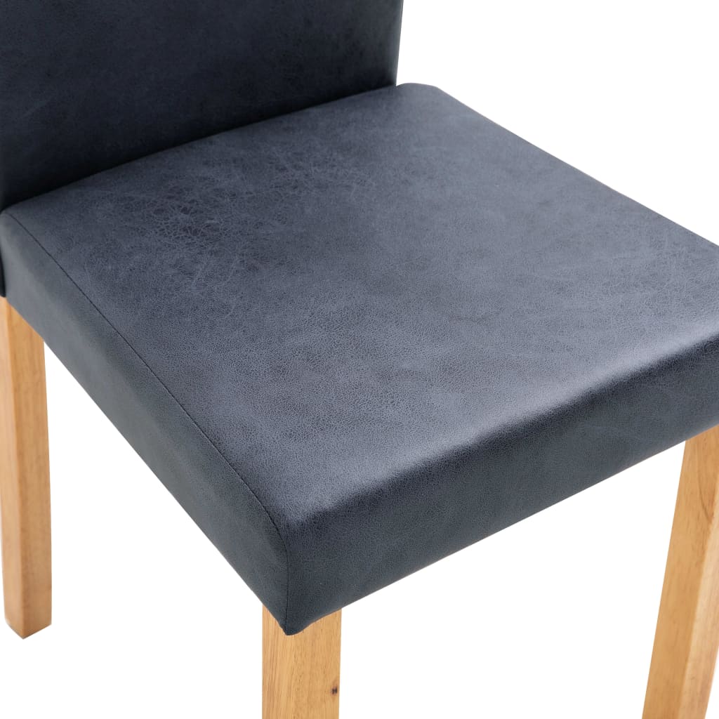 8719883574004_g_en_hd_5 vidaXL Dining Chairs 2 pcs Grey Faux Suede Leather - Image 7