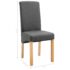 vidaXL Dining Chairs 2 pcs Grey Fabric - Image 9