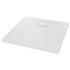 vidaXL Shower Base Tray SMC White 90x90 cm - Image 2