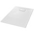 vidaXL Shower Base Tray SMC White 120x70 cm - Image 2