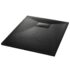 vidaXL Shower Base Tray SMC Black 90x70 cm - Image 2