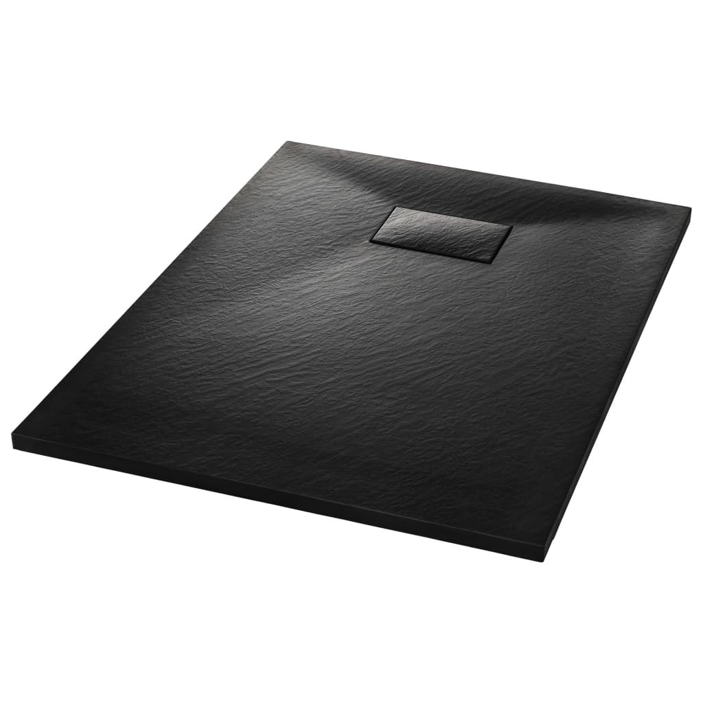 8719883581415_a_en_hd_1 vidaXL Shower Base Tray SMC Black 100x70 cm - Image 2