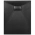 vidaXL Shower Base Tray SMC Black 100x70 cm - Image 4