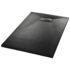 vidaXL Shower Base Tray SMC Black 100x80 cm - Image 2