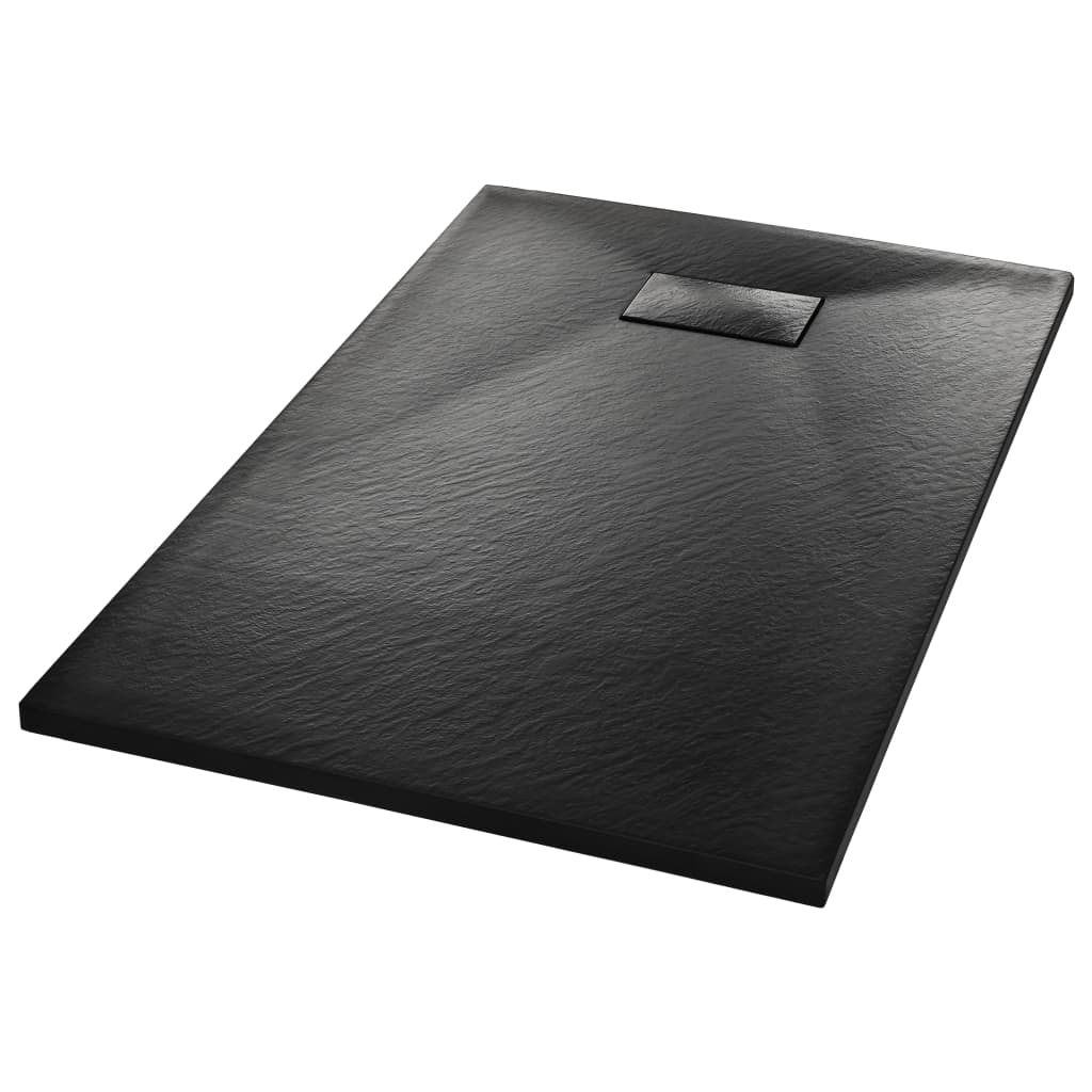 8719883581422_a_en_hd_1 vidaXL Shower Base Tray SMC Black 100x80 cm - Image 2