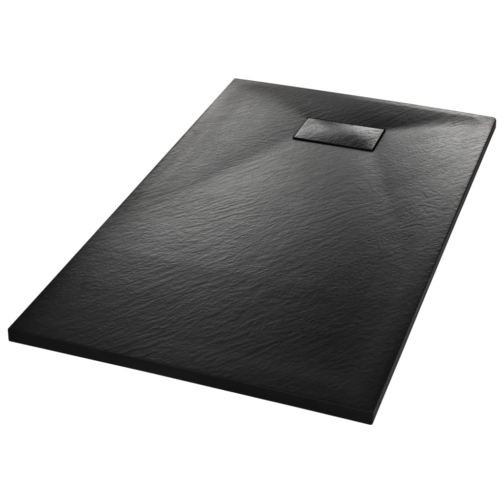 8719883581439_a_en_hd_1 vidaXL Shower Base Tray SMC Black 120x70 cm - Image 2