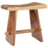 vidaXL Stool Solid Suar Wood and Polyresin - Image 11