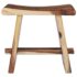 vidaXL Stool Solid Suar Wood and Polyresin - Image 3