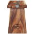 vidaXL Stool Solid Suar Wood and Polyresin - Image 4