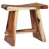vidaXL Stool Solid Suar Wood and Polyresin - Image 9