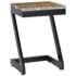 vidaXL Coffee Table 30x30x50 cm Solid Teak Wood and Polyresin - Image 11