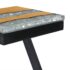 vidaXL Coffee Table 30x30x50 cm Solid Teak Wood and Polyresin - Image 7