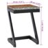vidaXL Coffee Table 30x30x50 cm Solid Teak Wood and Polyresin - Image 8