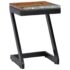 vidaXL Coffee Table 30x30x50 cm Solid Teak Wood and Polyresin - Image 9
